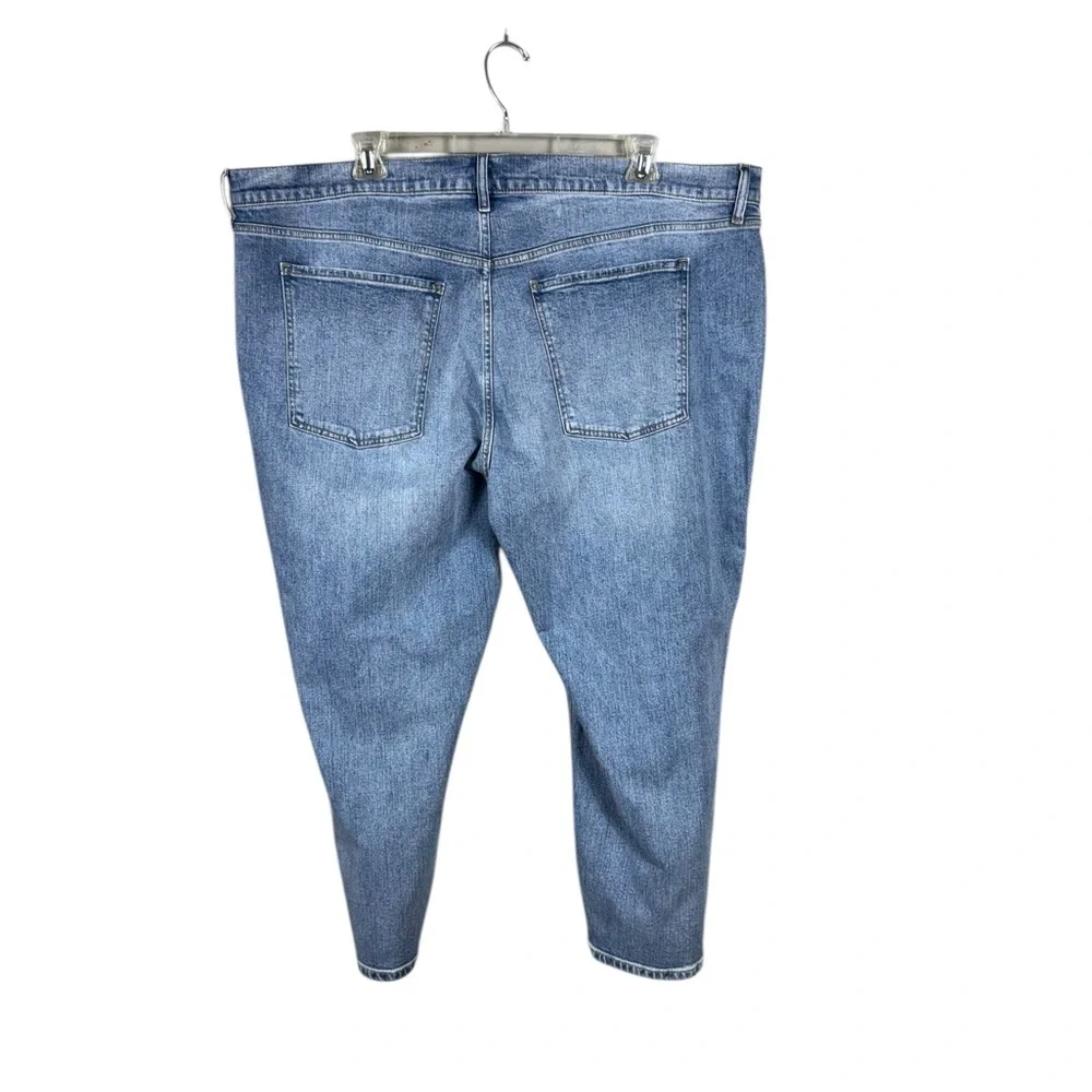 Old Navy Women Boyfriend Straight Cut Off Jeans Size 24 Bohemian Festival New
